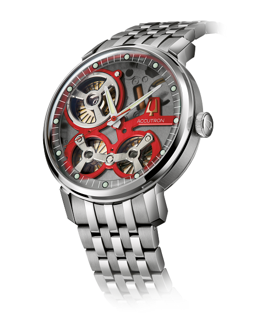 Spaceview 2020 X Redbar Watch 2ES6A008 ACCUTRON